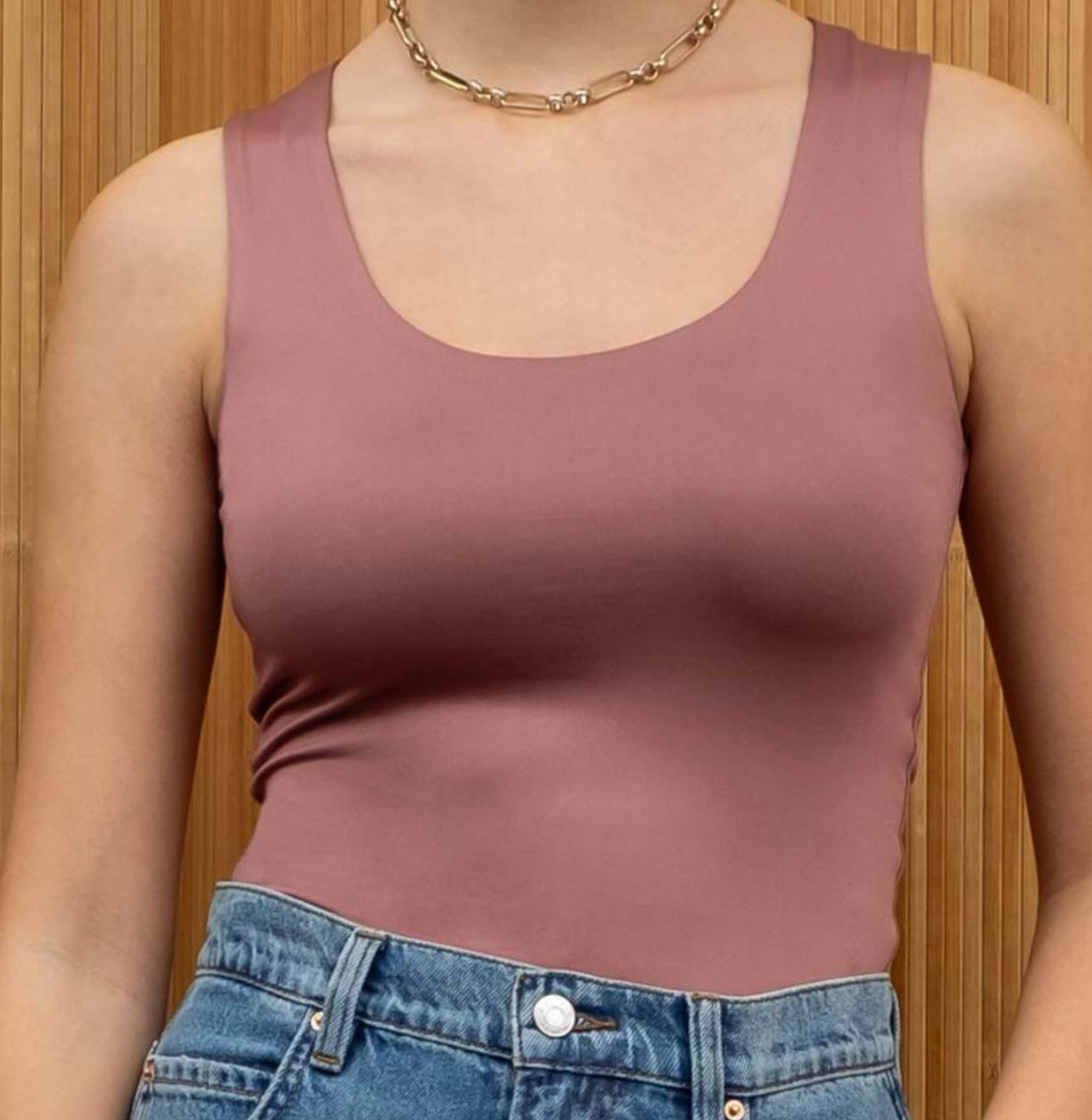 Lainey Scoop Neck Tank Top - **Multiple Colors