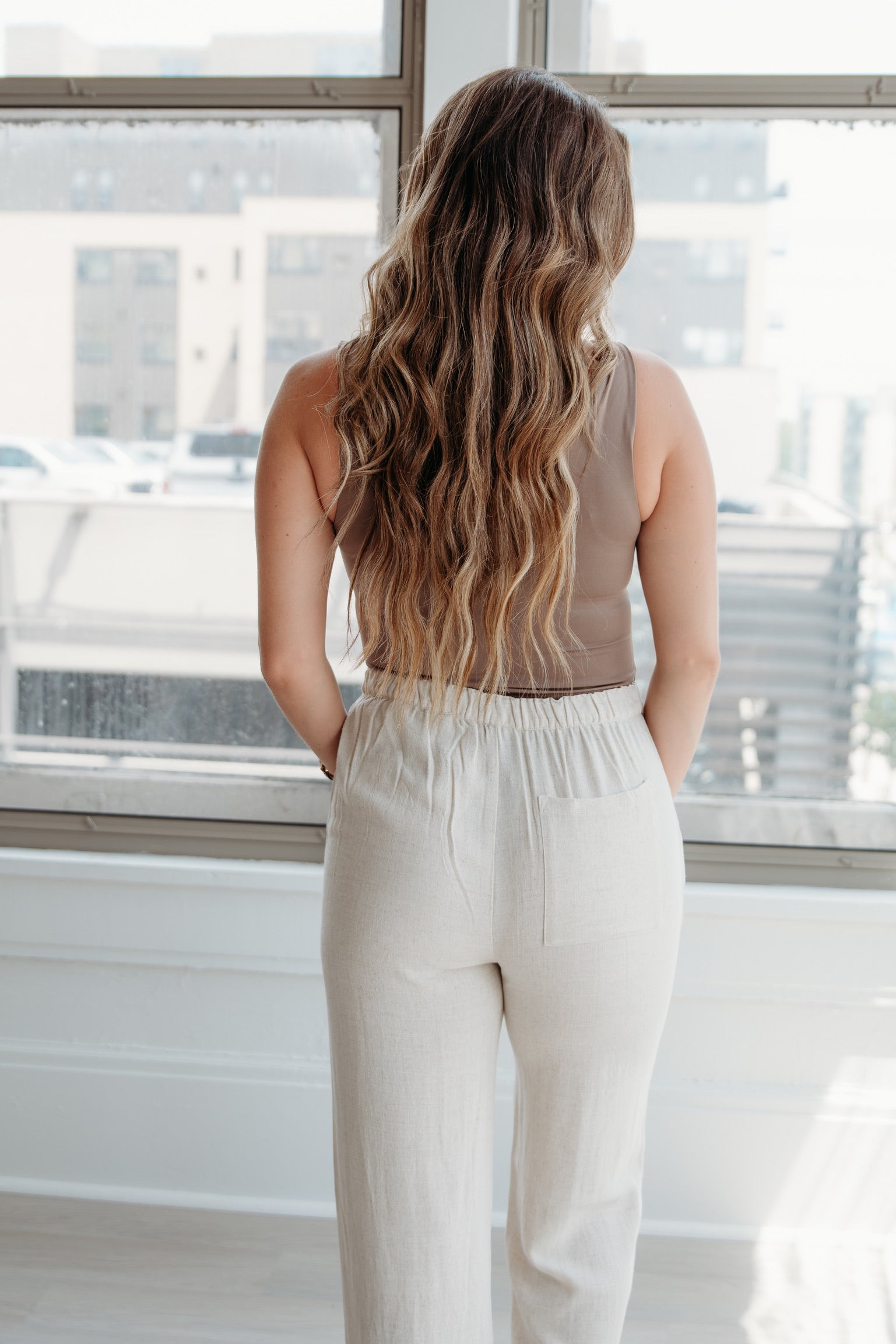 Linen Pants - Natural