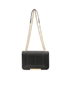 ** DOORBUSTER ** Chevron crossbody bag - Black