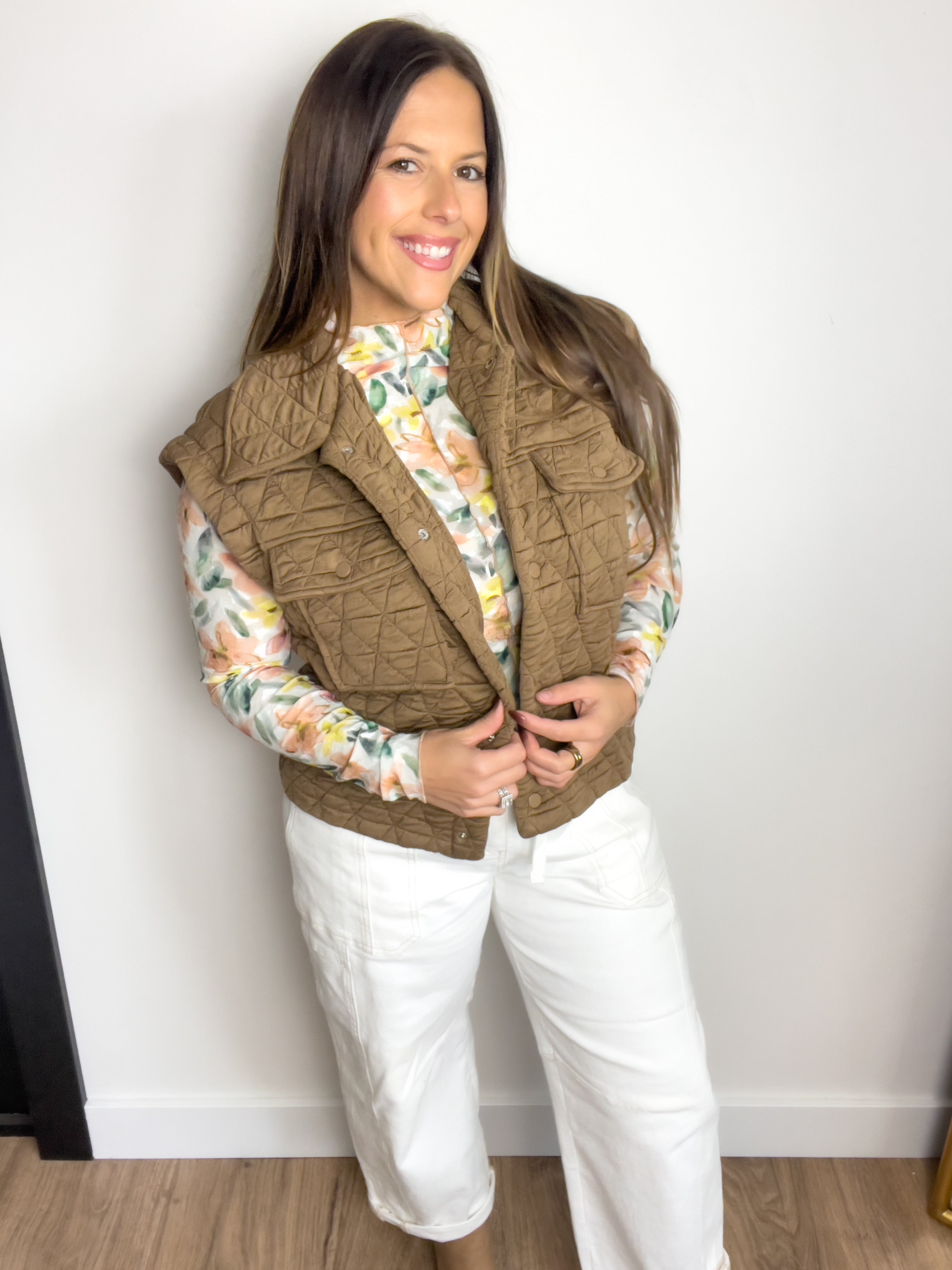 Quilted Stitch Vest
