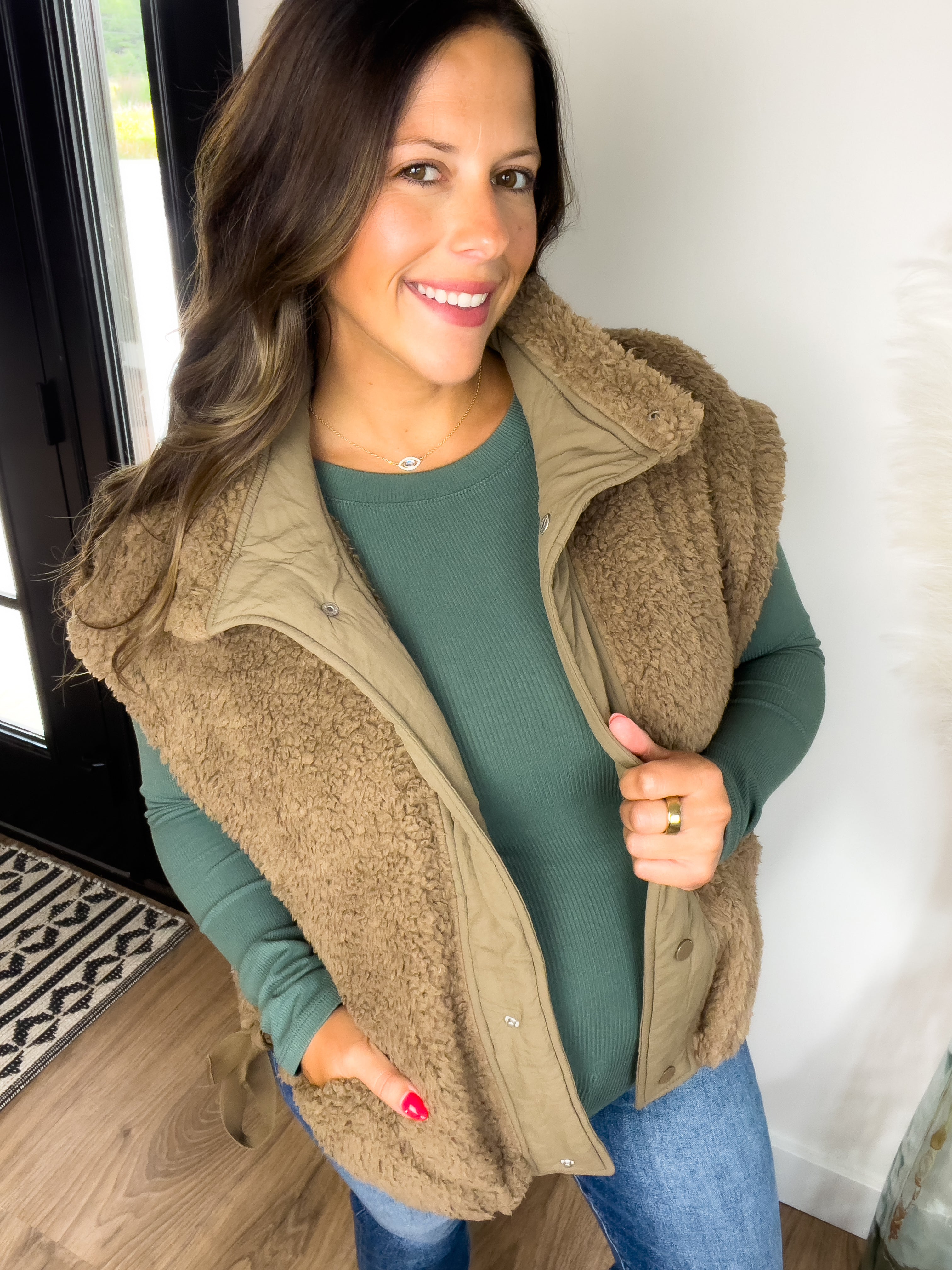 Harper Vest - Mocha