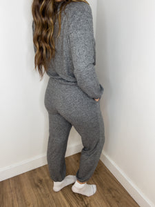 ** DOORBUSTER ** Oh So Cozy Joggers - Ash Black