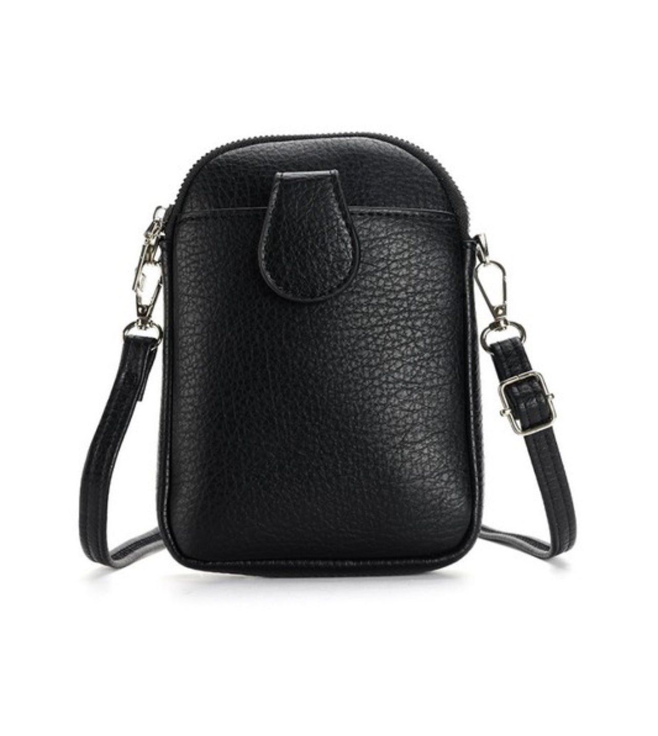 ** DOORBUSTER ** Vegan Leather Mini Crossbody - Black