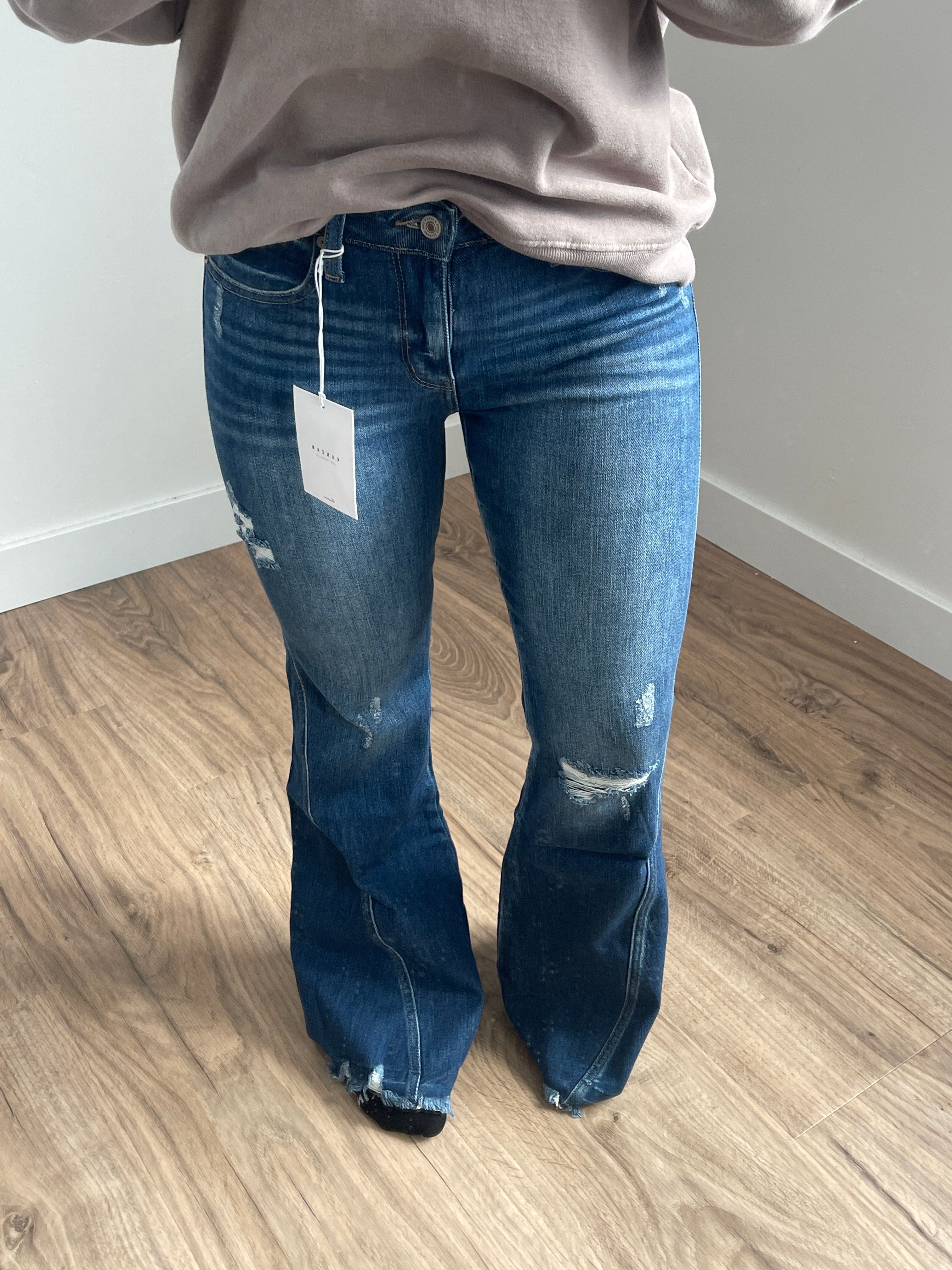 Blake High Rise Flare Jeans