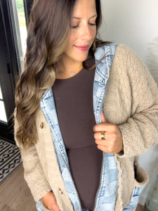 Denim Dream Cardigan