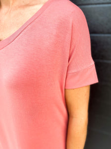 Carly V-neck Maxi Dress - Ash Rose