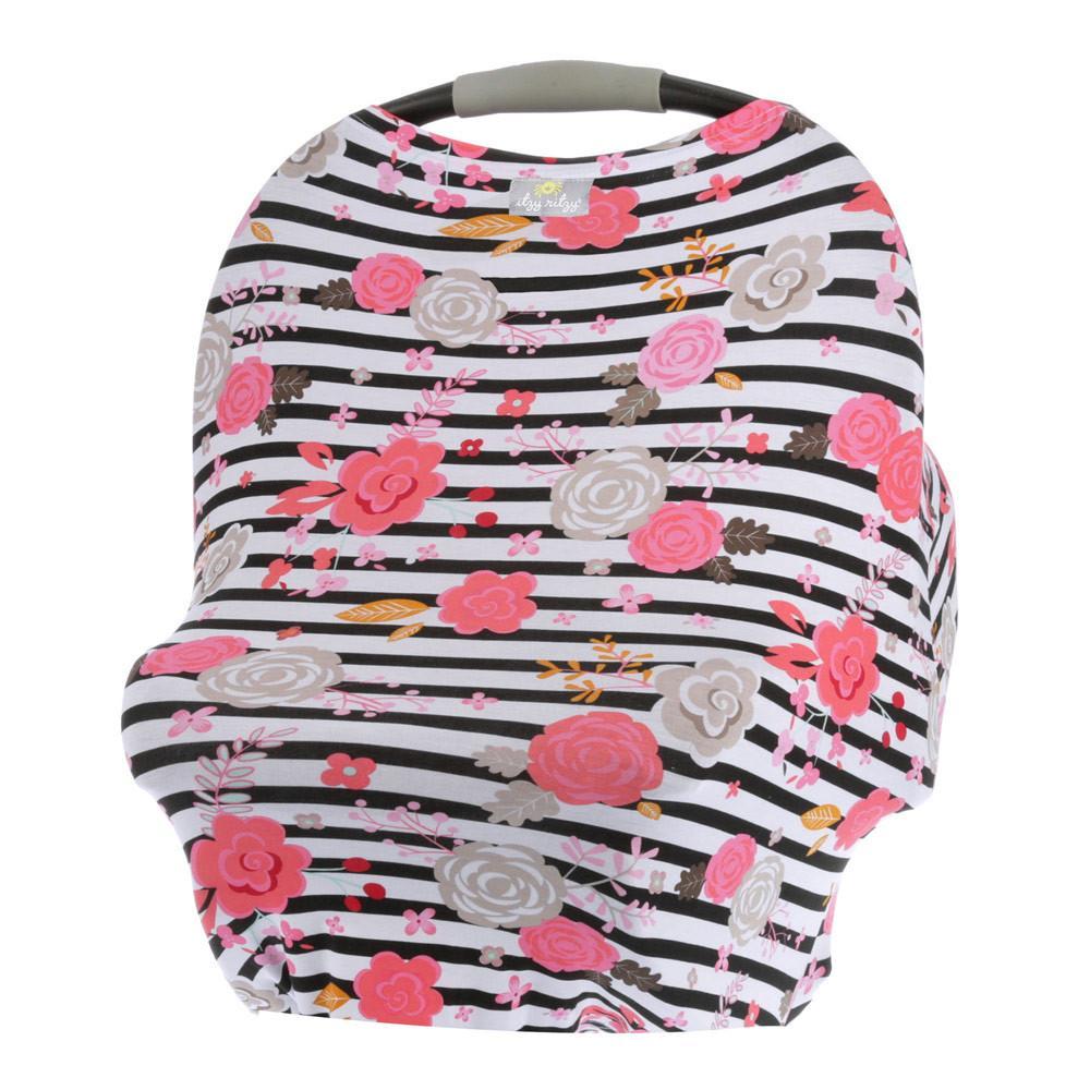 4-in-1 Nursing Cover, Car Seat Cover, Shopping Cart Cover & Infinity Scarf *more prints options*