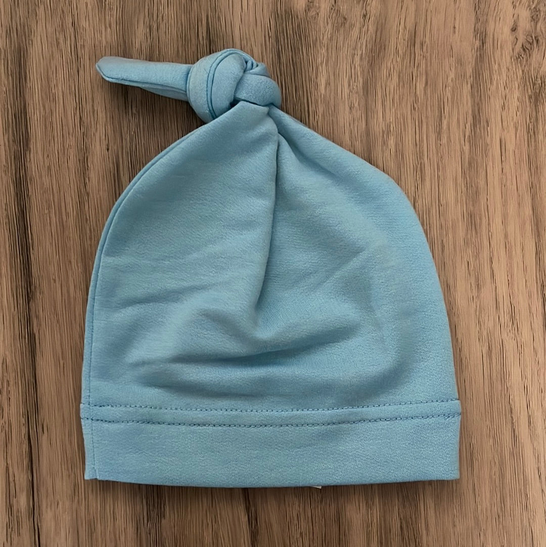Blue Knot Baby Hat