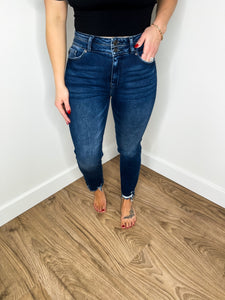 Hailey High Rise Straight Jeans