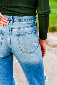 Miranda Mom Fit High Rise Jeans - Medium