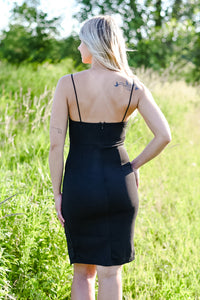 Madeline Midi Dress - Black